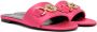 Versace Pink Medusa Sandals - Thumbnail 4