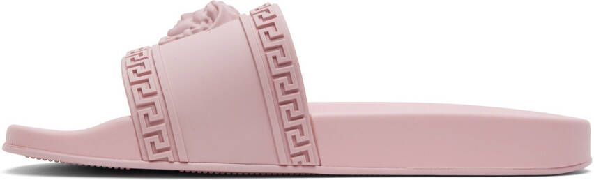 Versace Pink Palazzo Slides
