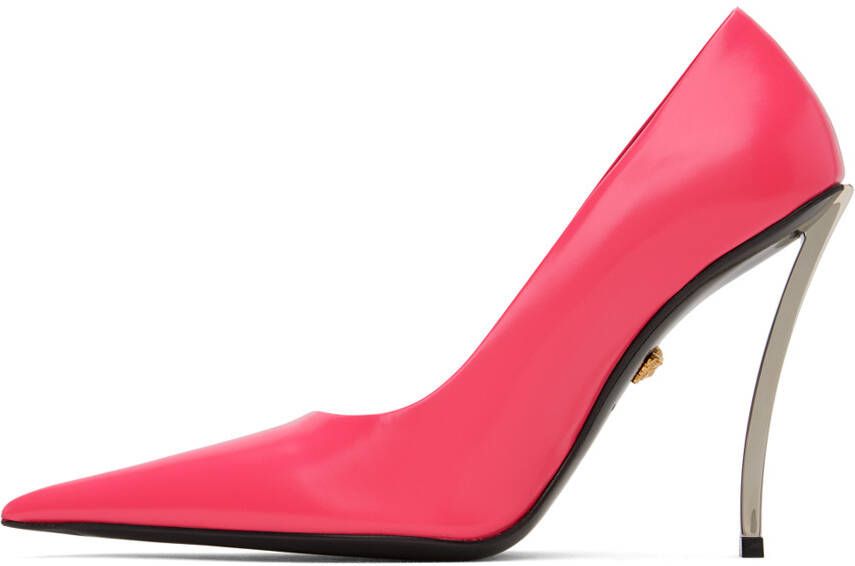 Versace Pink Pin-Point Heels