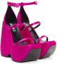 Versace Pink Triplatform Heeled Sandals - Thumbnail 4