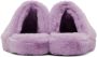 Versace Purple 'La Medusa' Slippers - Thumbnail 2