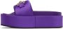 Versace Purple Medusa '95 Platform Sandals - Thumbnail 3
