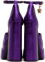 Versace Purple Medusa Aevitas Platform Heeled Sandals - Thumbnail 2