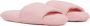 Versace Underwear Pink Jacquard Slippers - Thumbnail 4