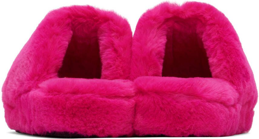 Versace Underwear Pink 'La Medusa' Slippers