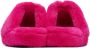 Versace Underwear Pink 'La Medusa' Slippers - Thumbnail 2