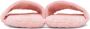 Versace Underwear Pink Logo Slippers - Thumbnail 2
