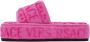 Versace Underwear Pink Medusa Slippers - Thumbnail 3