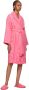Versace Underwear Pink Polka Dot Slippers - Thumbnail 5