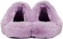 Versace Underwear Purple Medusa Slippers - Thumbnail 2