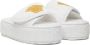 Versace Underwear White Medusa Platform Slippers - Thumbnail 4