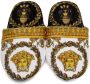 Versace White & Black I Heart Baroque Slippers - Thumbnail 5