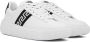 Versace White & Black Greca Sneakers - Thumbnail 4