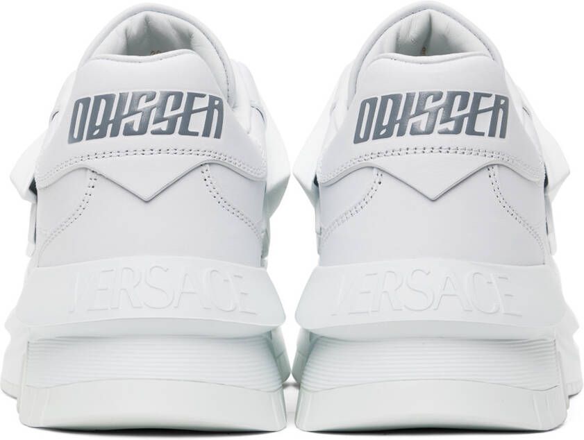 Versace White Odissea Sneakers