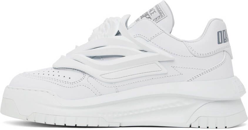 Versace White Odissea Sneakers