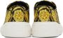 Versace Yellow & Black Barocco Sneakers - Thumbnail 2