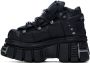 VETE TS Black New Rock Edition Platform Sneakers - Thumbnail 3