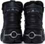 VETEMENTS Black New Rock Edition Platform Sneakers - Thumbnail 2