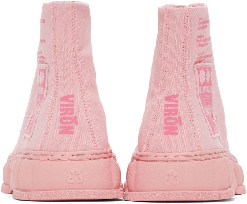 Virón Pink Recycled Canvas 1982 Sneakers
