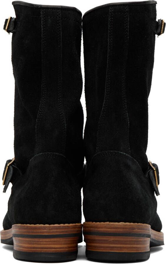 visvim Black 'T.W.O BOOTS-Folk' Chelsea Boots