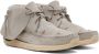 Visvim Gray FBT Lhamo-Folk Sneakers - Thumbnail 4