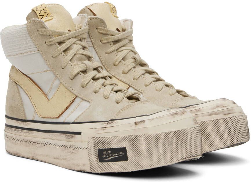 visvim Off-White Zephyr Hi G.Patten Sneakers