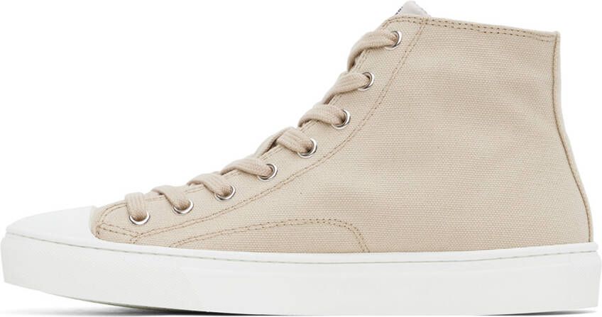 Vivienne Westwood Beige Plimsoll High Top Sneakers