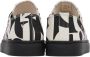 Vivienne Westwood Black & Off-White Plimsoll 2.0 Low Top Sneakers - Thumbnail 2