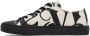 Vivienne Westwood Black & Off-White Plimsoll 2.0 Low Top Sneakers - Thumbnail 3