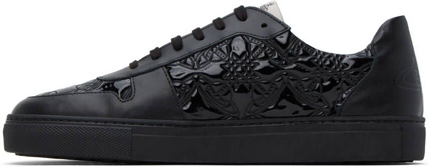 Vivienne Westwood Black Embossed Sneakers