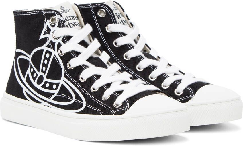 Vivienne Westwood Black Plimsoll Sneakers