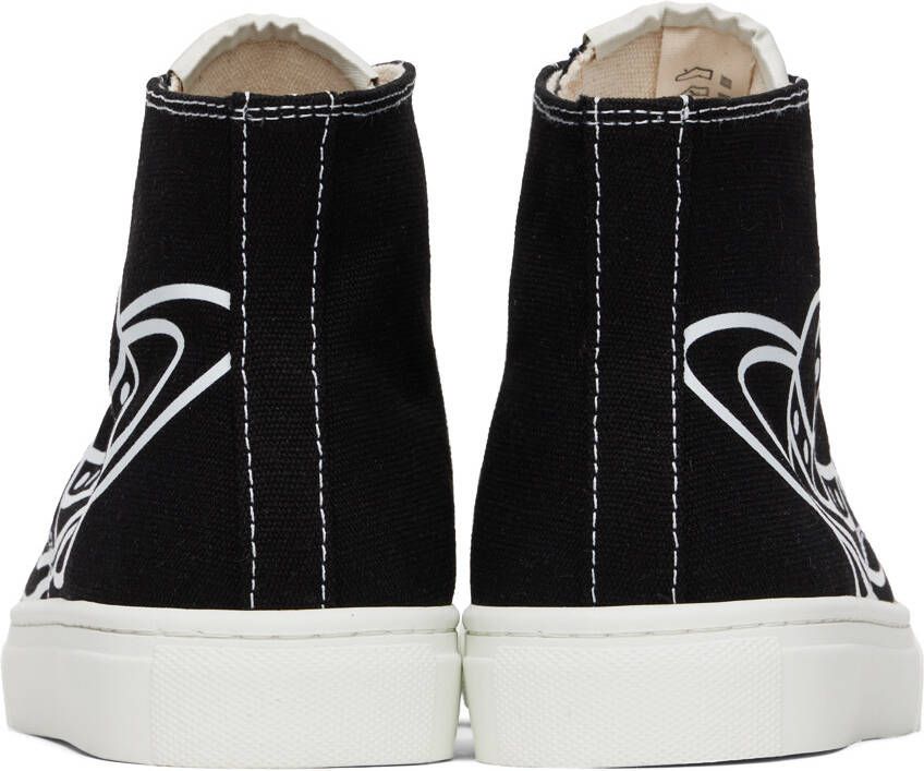 Vivienne Westwood Black Plimsoll Sneakers