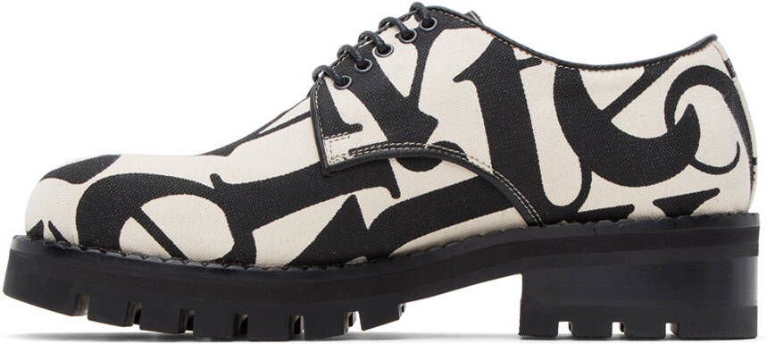 Vivienne Westwood Off-White & Black New Utility Derbys