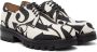 Vivienne Westwood Off-White & Black New Utility Derbys - Thumbnail 4