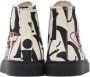 Vivienne Westwood Off-White & Black Plimsoll Sneakers - Thumbnail 2