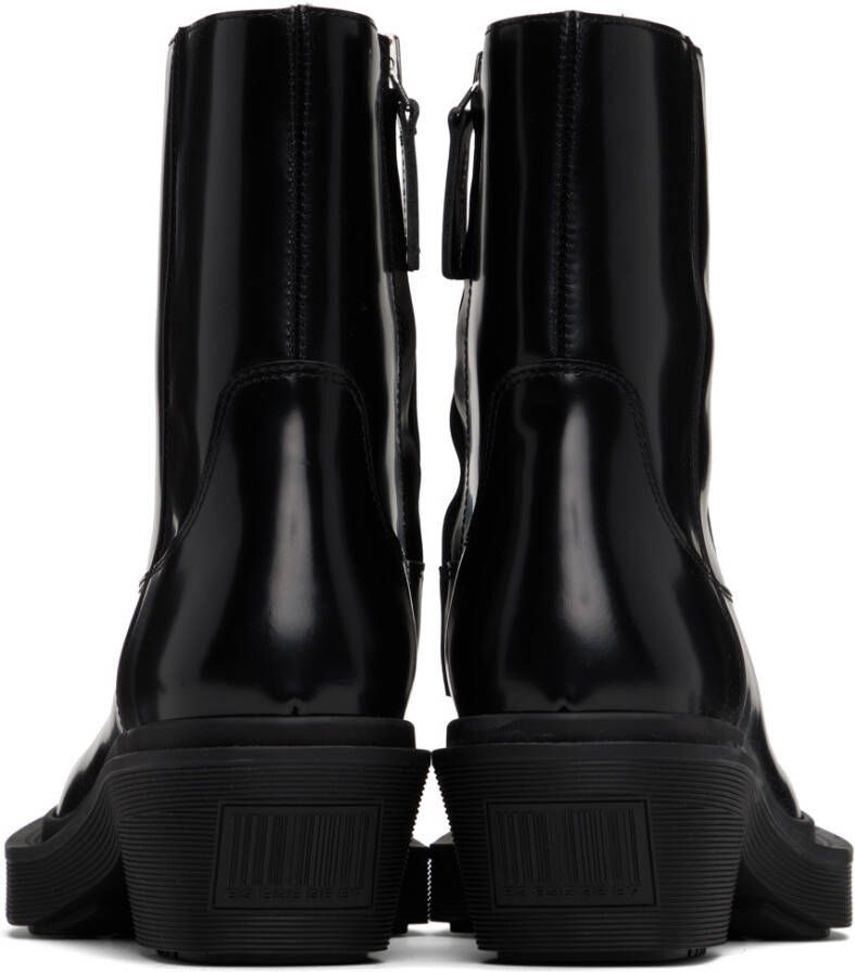 VTMNTS Black Neo Western Boots - Dressed.com
