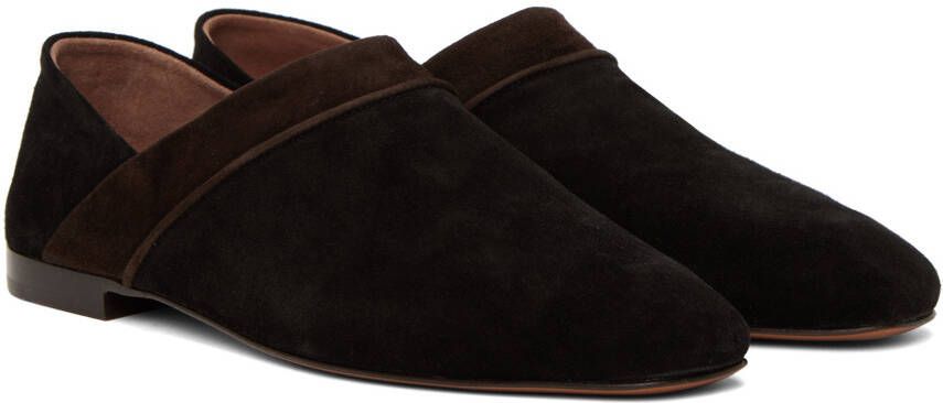 Wales Bonner Black Earth Loafers