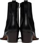 Wales Bonner Black Stacked Chelsea Boots - Thumbnail 2