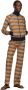 Wales Bonner Brown Snake-Embossed Sandals - Thumbnail 5