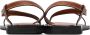 Wales Bonner Tan Strap Sandals - Thumbnail 2