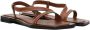 Wales Bonner Tan Strap Sandals - Thumbnail 4