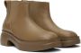 Wooyoungmi Beige Block Heel Chelsea Boots - Thumbnail 4