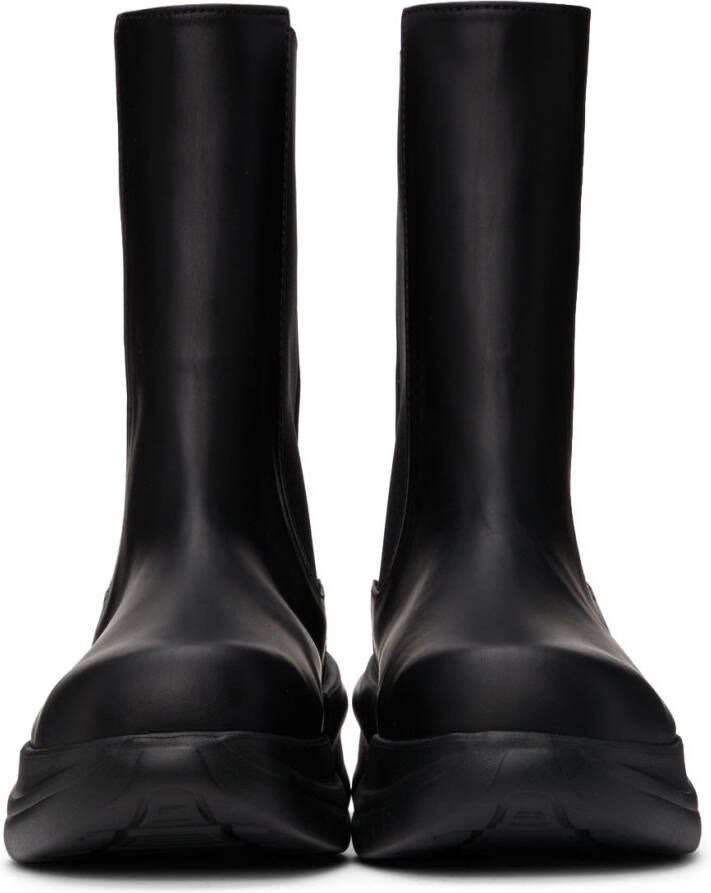 Wooyoungmi Black High Chelsea Boots