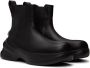 Wooyoungmi Black Leather Chelsea Boots - Thumbnail 4