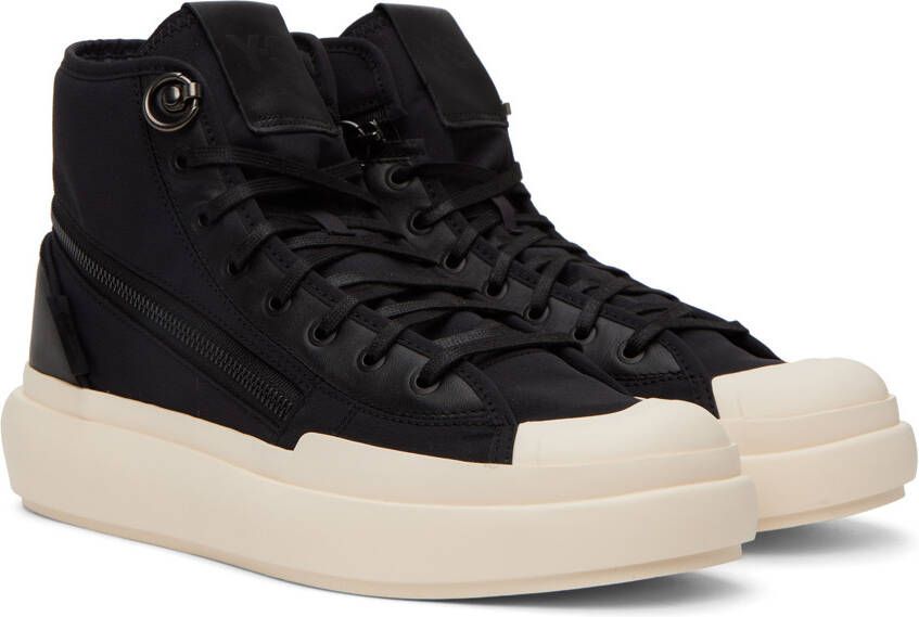 Y-3 Black Ajatu Court High Sneakers