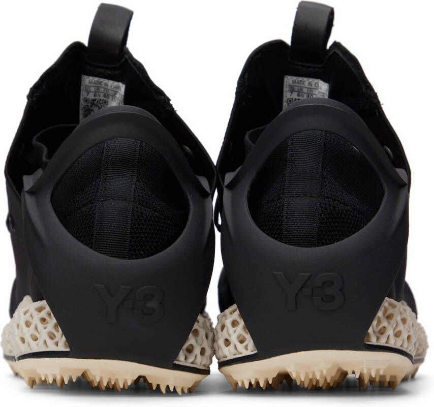 Y-3 Black Runner 4D Exo Sneakers