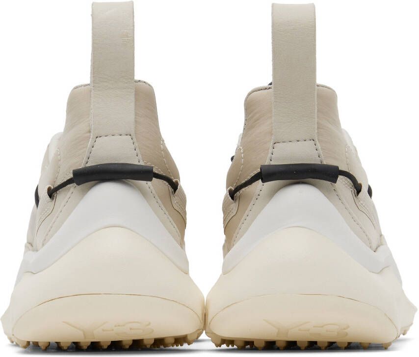 Y-3 Off-White & Black Shiku Run Sneakers