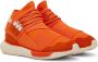 Y-3 Orange Qasa High Sneakers - Thumbnail 7