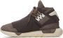 Y-3 Taupe Qasa High Sneakers - Thumbnail 3