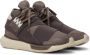 Y-3 Taupe Qasa High Sneakers - Thumbnail 4